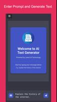 AI Text Generator Ekran Görüntüsü 1