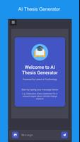 AI Thesis Generator Plakat