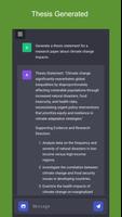 AI Thesis Generator Screenshot 2