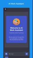 AI Work Assistant Plakat