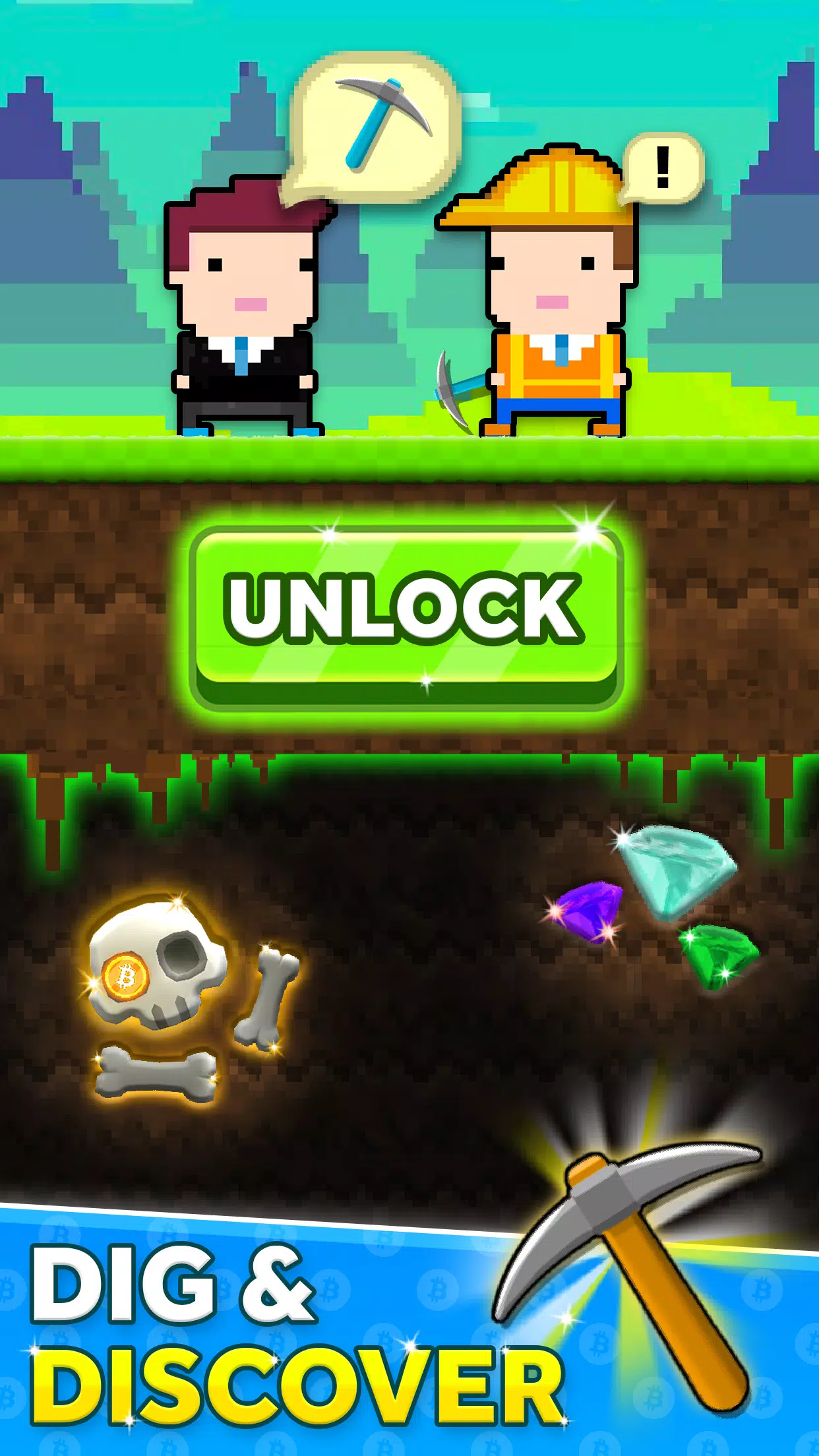 Bitcoin Miner Idle Tycoon Game