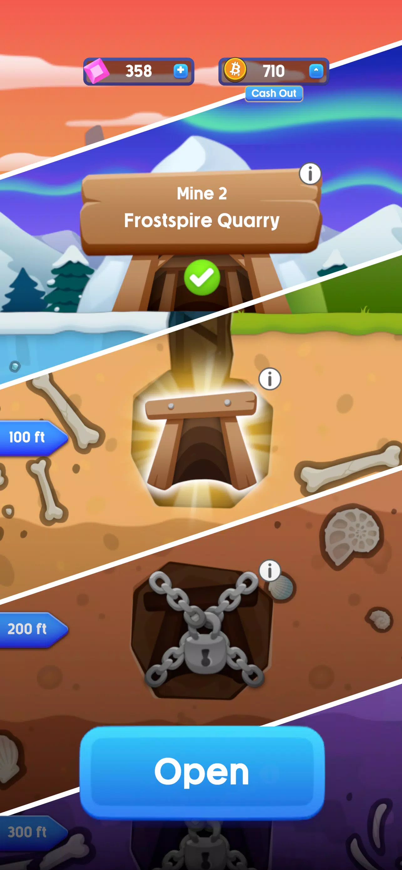 Idle Mine! Tycoon Mining Game