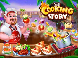 Cooking Story Crazy Kitchen Chef Cooking Games पोस्टर