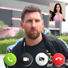 Messi Video Call Chat icône