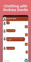 Andrew Davila Video Call Chat imagem de tela 1