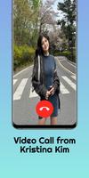 Kika Kim Video Call Chat پوسٹر