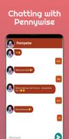 Pennywise Video Call Chat スクリーンショット 1