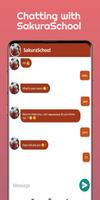 Sakura School Video Call Chat スクリーンショット 1