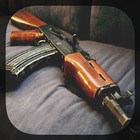 AK 47 خلفيات حية أيقونة