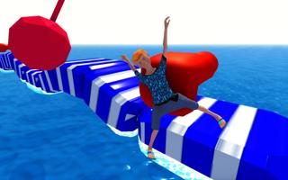 unglaubliche stuntman Wipeout Lauf Screenshot 2
