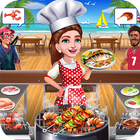 Super Chef Beach Bbq Kitchen Story Cooking Games icon