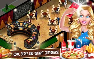 スーパーシェフキッチンストーリー：レストラン料理ゲーム ポスター