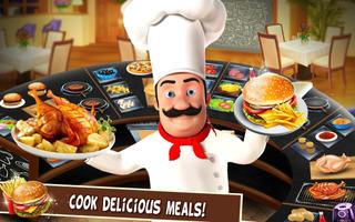 スーパーシェフキッチンストーリー：レストラン料理ゲーム スクリーンショット 1
