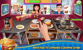 Game Makana Kafe Sajian Burger poster