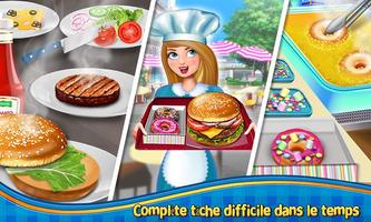Burger servant jeu cuisinecafé capture d'écran 1