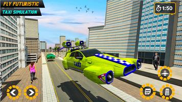 Flying Car Games: Taxi Games capture d'écran 1