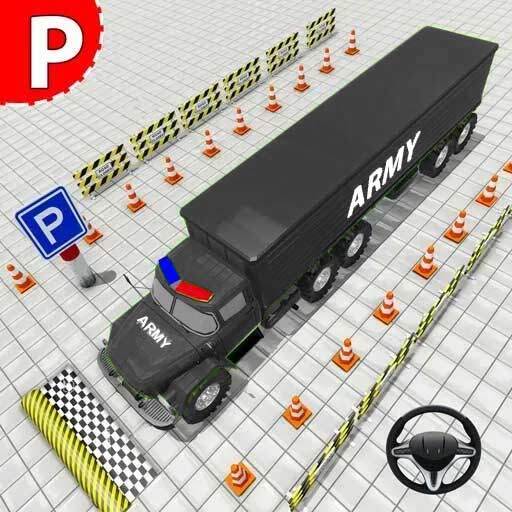 US Police Bus Game: Parking 3D