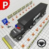 US Police Bus Parking Game icon