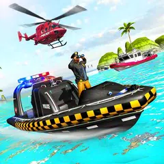 Скачать Police Chase Ship Driving Game APK