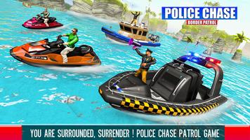 Police Chase Ship Driving Game تصوير الشاشة 2