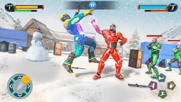 Ninja Robot Hero Street Fight Ekran Görüntüsü 1