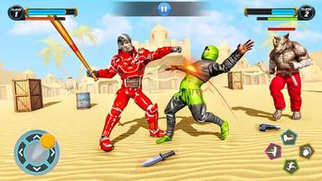 Ninja Robot Hero Street Fight capture d'écran 2