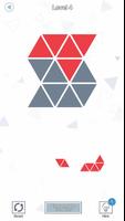 Tri Blocks Triangle Puzzle الملصق