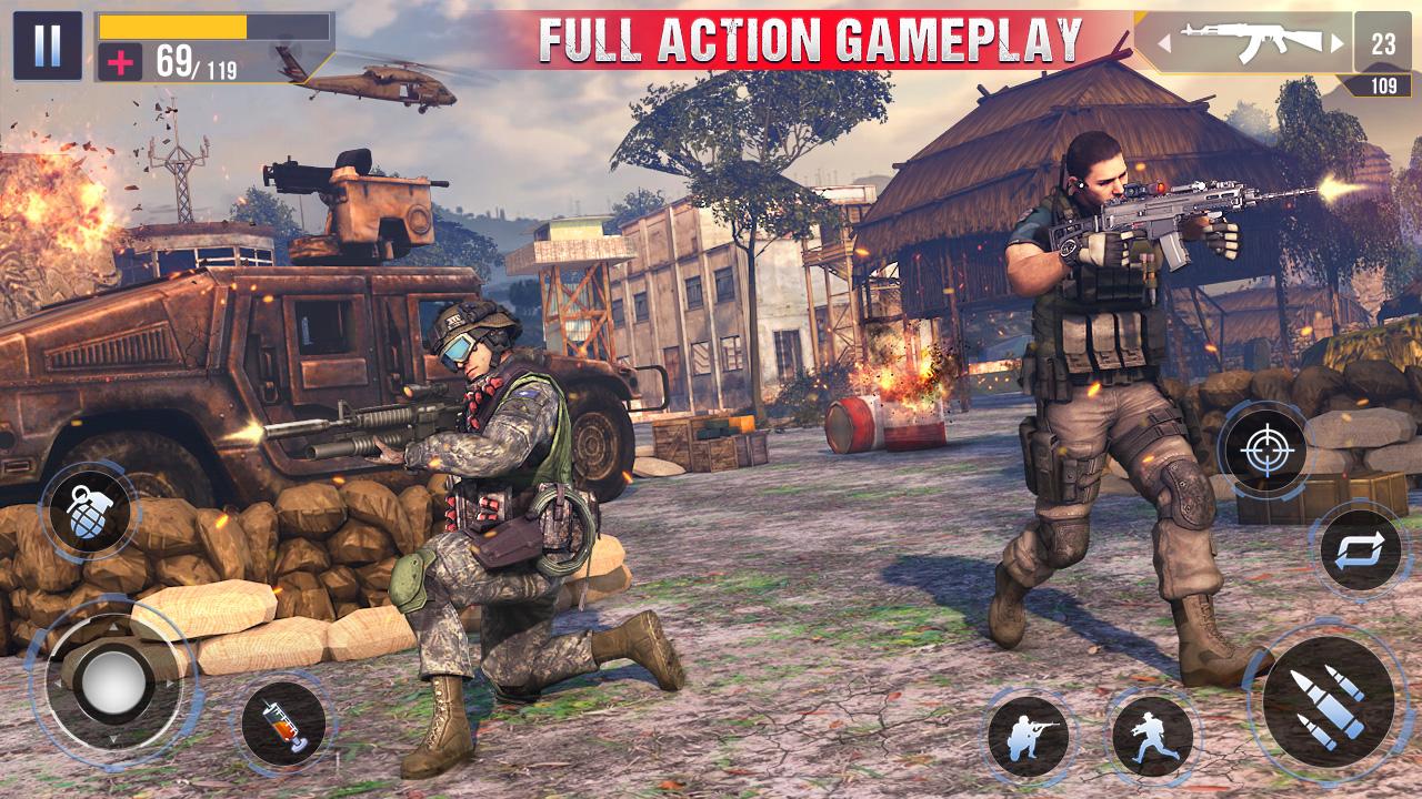 Android 用の 陸軍の無料オフラインシューティングゲー 日本の無料オフラインシューティングゲーム Apk をダウンロード