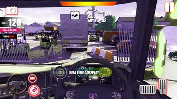 Euro Mobile Truck Simulator captura de pantalla 1