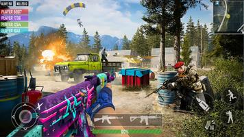 Gun Games 3D Offfline Shooting پوسٹر