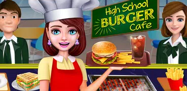 Highschool Burger Cafe Cooking