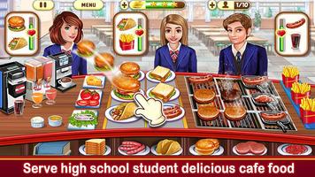 2 Schermata Highschool Burger Cafe Cooking