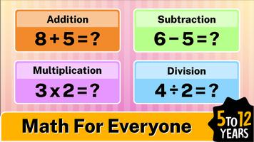 Math fun: Math for Kids ảnh chụp màn hình 2
