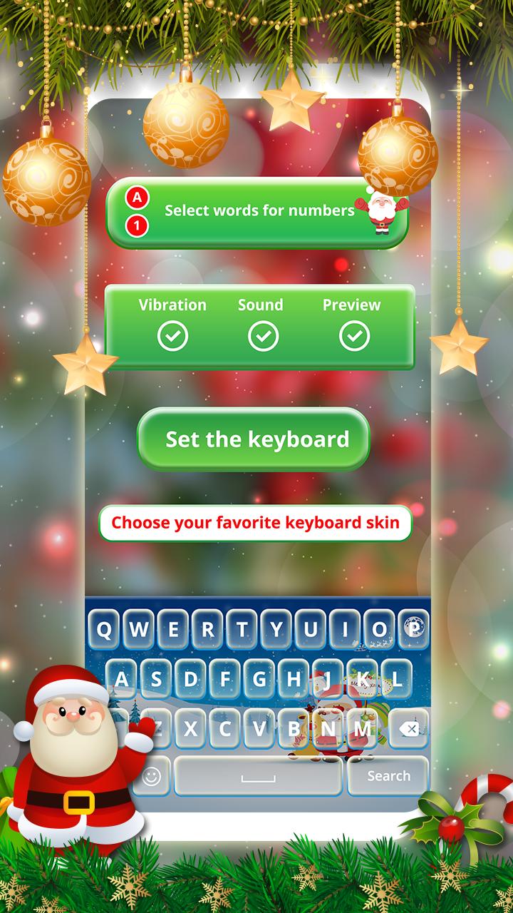 Sfondi Natalizi Divertenti.Temi Della Tastiera Di Natale Divertenti For Android Apk Download