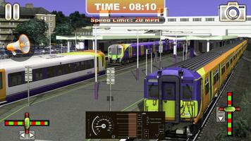 Euro Train Driving Simulator 2019:Free Train Games capture d'écran 2
