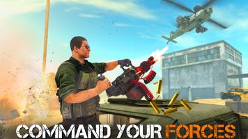 Poster gioco militare guerra armi 3d