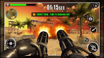 Army War Game: geweer spellen screenshot 1