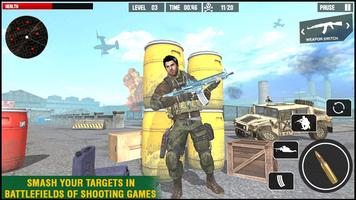 jogos de tiro guerra missão Cartaz