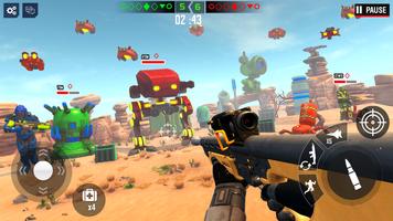 robô Jogo de Armas Fire Arma Cartaz
