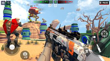 robô Jogo de Armas Fire Arma imagem de tela 1