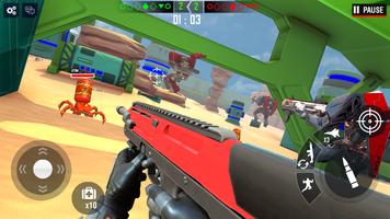 robô Jogo de Armas Fire Arma imagem de tela 2