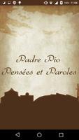 Padre Pio Pensées et Paroles Affiche