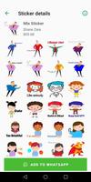 Bollywood Stickers for WhatsAp imagem de tela 2