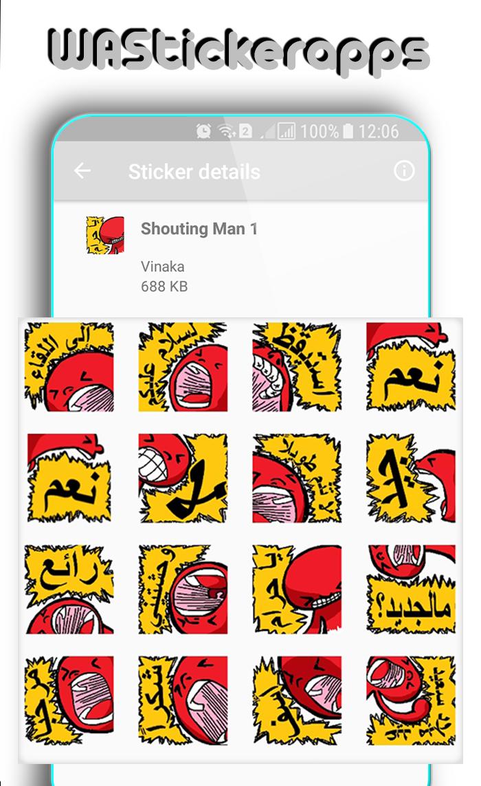 Wastickerapps Stiker Arab Lucu For Android Apk Download