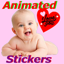 Cute Baby Stickers:Nastya APK