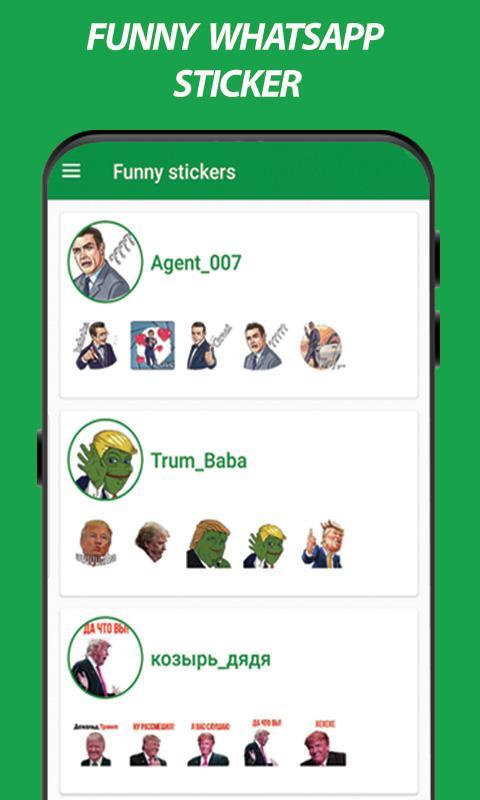 Funny Stickers for whatsapp  Funny Meme  for Android APK 