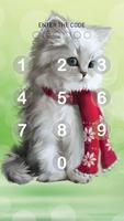 Cat and Kitten Pattern Lock Screen screenshot 2