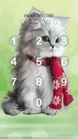 Cat and Kitten Pattern Lock Screen screenshot 6