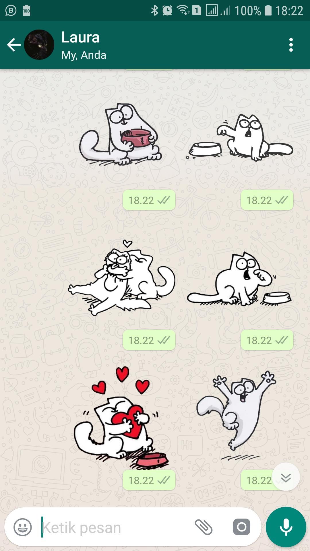 Funny Cat Stickers For Whatsapp Wastickerapps For Android Apk