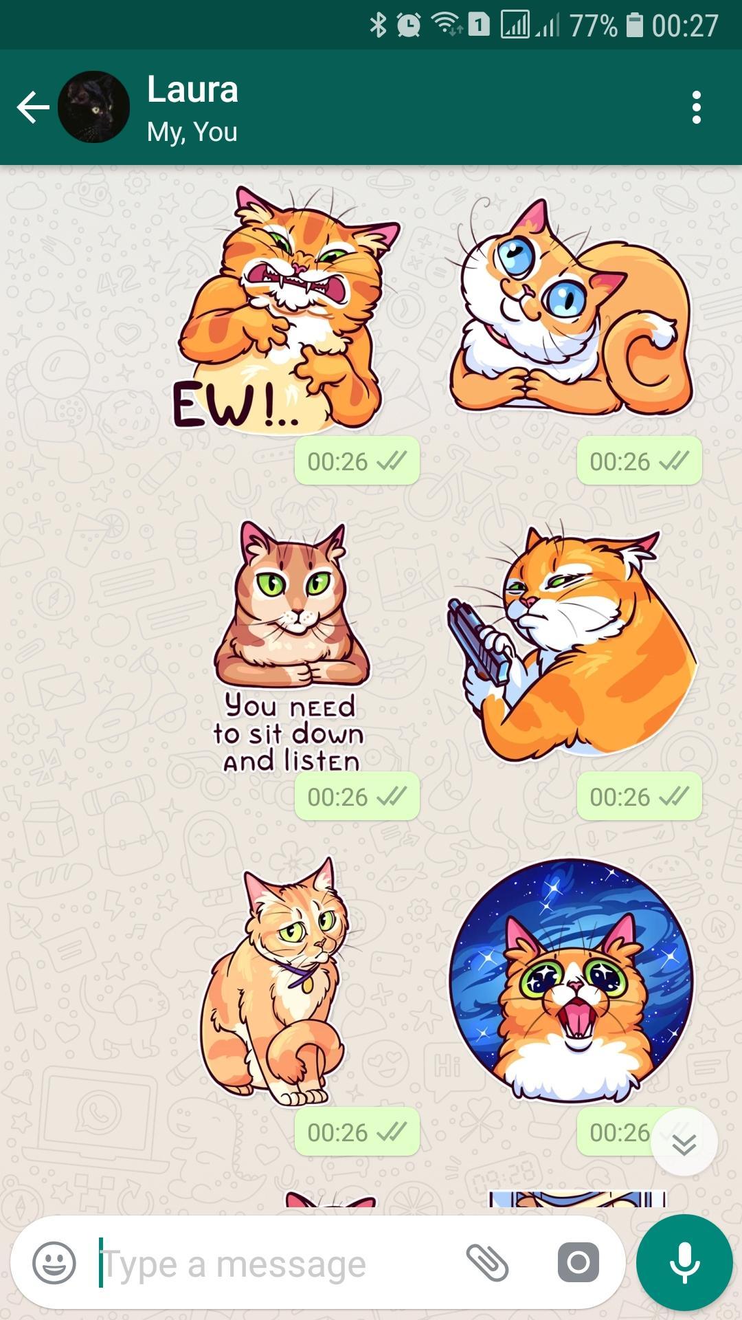 Funny Cat Stickers For Whatsapp Wastickerapps For Android Apk